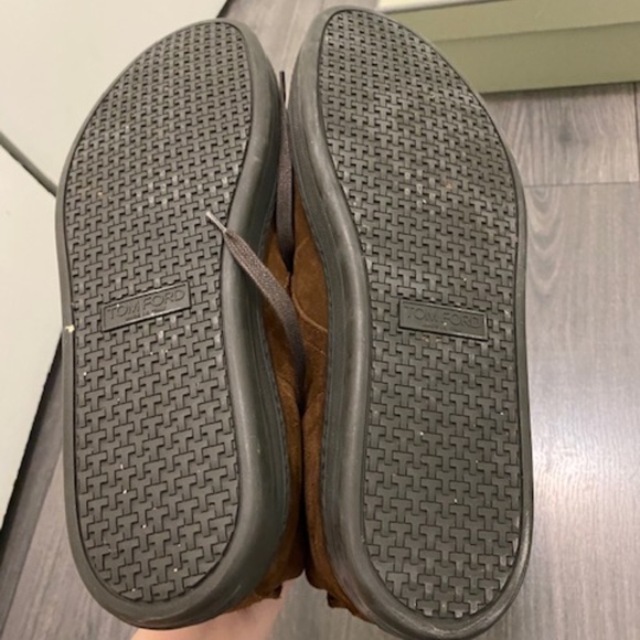 Tom Ford Clarence Brown Suede Chukka Boots Size 11 - Picture 9 of 16